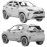 Автомобіль Toyota Yaris Cross 2024 - zifir3d