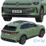 Samochód Volkswagen Tiguan 2024 - zifir3d