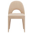 Stuhl Restoration Hardware Bianca Fabric Dining Side Chair - zifir3d