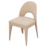 Stuhl Restoration Hardware Bianca Fabric Dining Side Chair - zifir3d