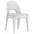 Stuhl Restoration Hardware Bianca Fabric Dining Side Chair - zifir3d