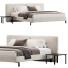 Кровать и тумбочки Minotti Tatlin Cover - shaxriyor