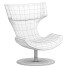 Sessel Restoration Hardware Boson Leather Swivel Chair - zifir3d