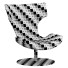 Sessel Restoration Hardware Boson Leather Swivel Chair - zifir3d