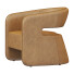 Sillón Restoration Hardware Gia Open-Back Leather Chair - zifir3d