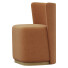 Stuhl Restoration Hardware Lara Fabric Dining Side - zifir3d