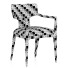 Silla Restoration Hardware Lign Upholstered Fabric Dining - zifir3d