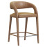 Counter Stool Restoration Hardware Nicola Open Barrel Leather - zifir3d