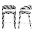 Counter Stool Restoration Hardware Nicola Open Barrel Leather - zifir3d