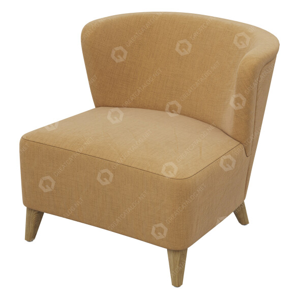 Sillón Restoration Hardware Riley Modelo 3D