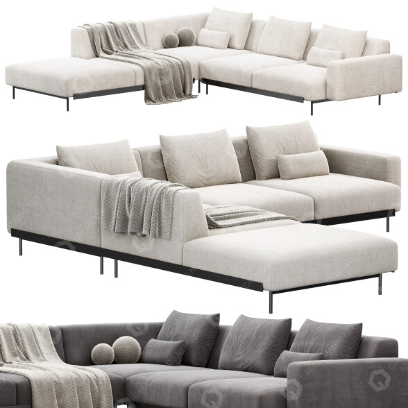 Sofa Muuto In Situ 3D-Modell