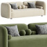Sofá Atelier Del Sofa Victoria Boucle 3-Seater - Chamfer