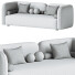 Sofá Atelier Del Sofa Victoria Boucle 3-Seater - Chamfer