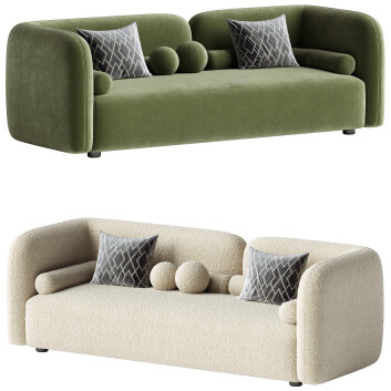 Sofa Atelier Del Sofa Victoria Boucle 3-Seater