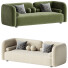 Sofá Atelier Del Sofa Victoria Boucle 3-Seater - Chamfer