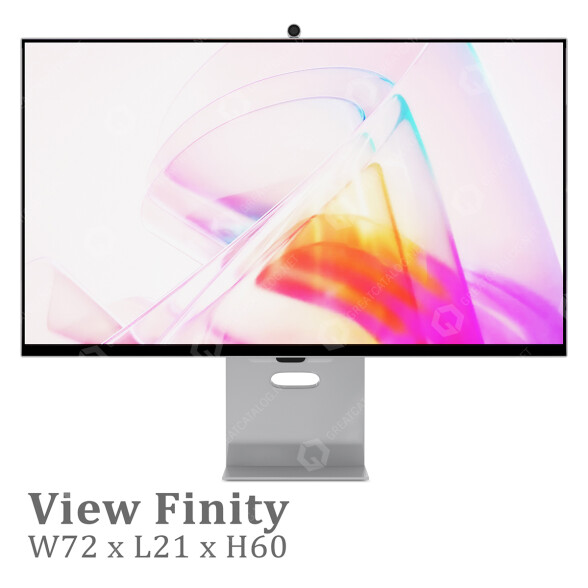 Monitor Samsung View Finity S90PC Modelo 3D