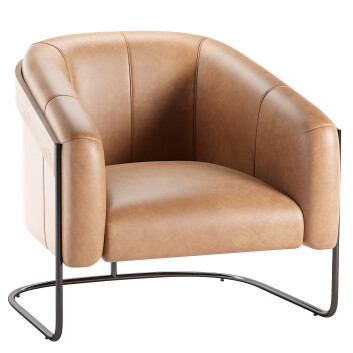 Sessel Pottery Barn Spencer Leather