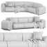Диваны Natuzzi Colle - 3dcloudd