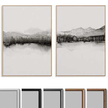 Kino  Abstract Painting Frame Set 031 Model 3D
