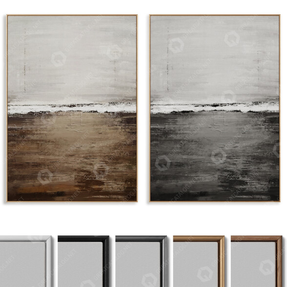 Bilder Abstract Painting Frame Set 032 3D-Modell