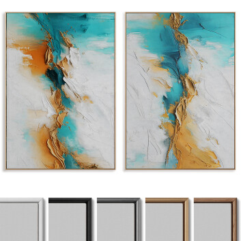 Kino  Plaster Photo Frame Set 017 Model 3D