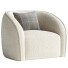 Кресло White Boucle Upholstered - Seral by PrivateFloor - Chamfer