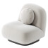 Кресло Upholstered In White Boucle Larry by PrivateFloor - Chamfer