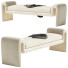 Bench Eichholtz Tondo L Cream Curly Curved - Chamfer