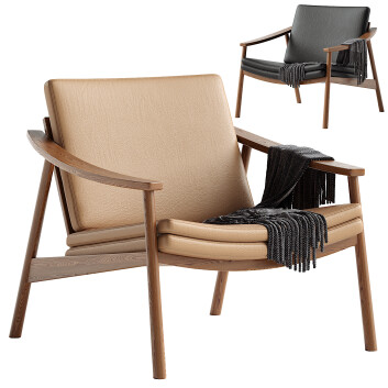 Крісло Burke Decor Harlowe Leather Lounge