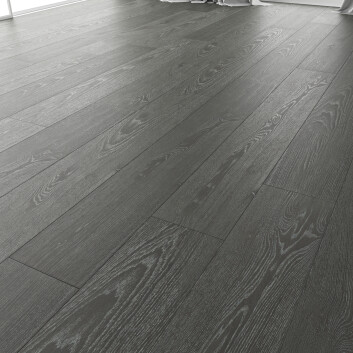 Паркет Wood Floor Oak Metallic Black Brushed