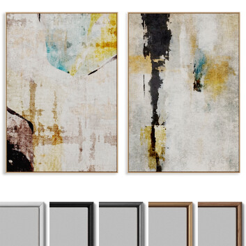 Kino  Abstract Painting Frame Set 03 Model 3D