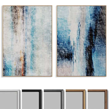 Kino  Abstract Painting Frame Set 05 Model 3D