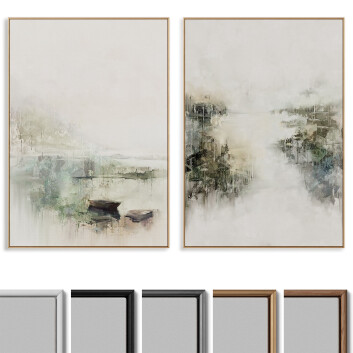 Kino  Abstract Painting Frame Set 08 Model 3D