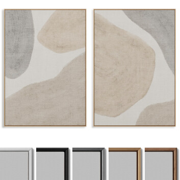 Kino  Abstract Painting Frame Set 09 Model 3D
