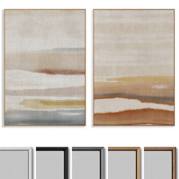 Kino  Abstract Painting Frame Set 026 Model 3D