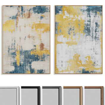 Kino  Abstract Painting Frame Set 027 Model 3D
