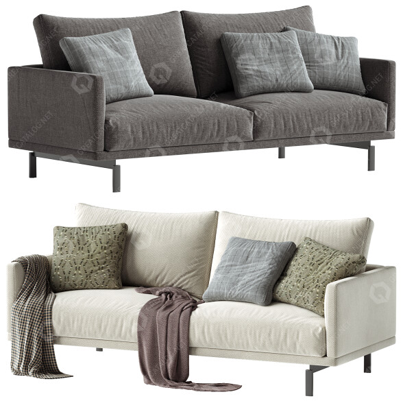 Sofá Kave Home Galene Modelo 3D