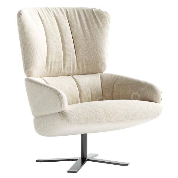 Sessel Ditre Italia Cut Soft 3D-Modell