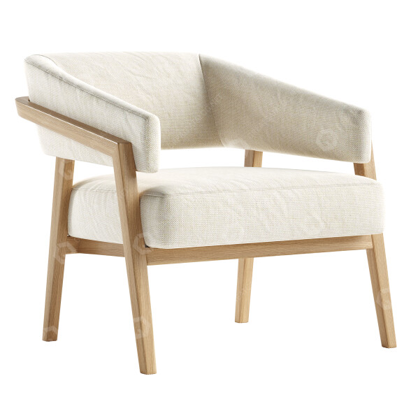 Armchair LD Shoppe Flynn 3D model