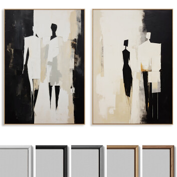 Картини Plaster Photo Frame Set 06