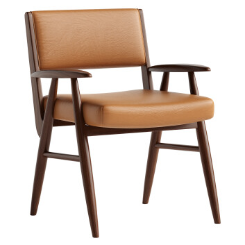 High Fashion Home Papile Dining Arm 3D model