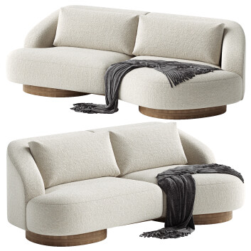 Sofá Dara Maison Athena 3 Seater Butterfly
