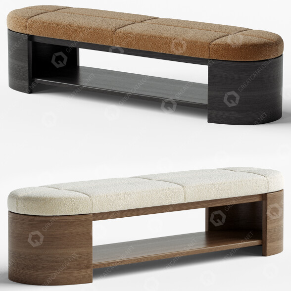 Bank John-Richard Abrigo 3D-Modell