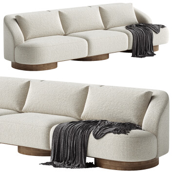 Sofá Dara Maison Athena 4 Seater