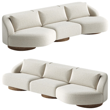 Sofás Dara Maison Athena 4 Seater Butterfly