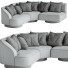 Sofa Dara Maison Athena 4 Seater Corner - Chamfer