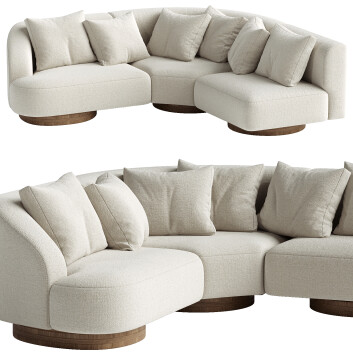 Sofá Dara Maison Athena 4 Seater Corner