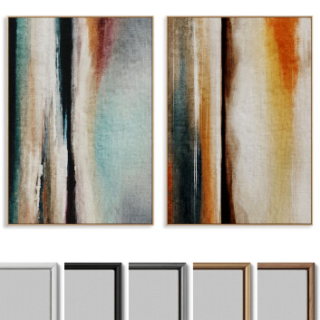 Kino  Abstract Painting Frame Set 01 Model 3D