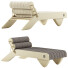 Cama de día Hommes Studio Tropez Sunset Stripes - Chamfer