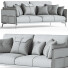Canapé Litfad Glamorous Brown Leather - Chamfer